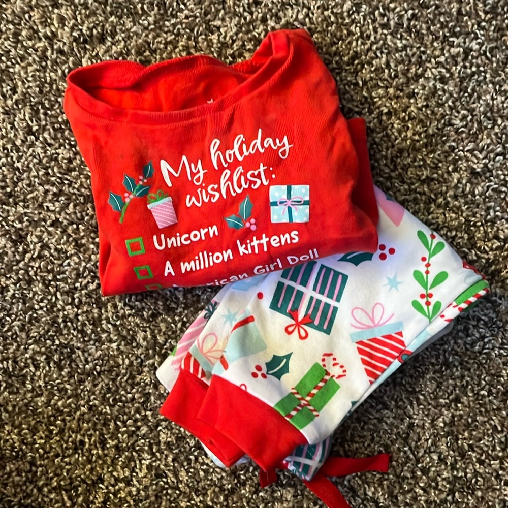American Girl Matching Pajama Set